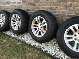 Tires with rims