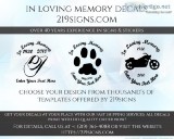 In Loving Memory Decals  Loving Memory Car Decals