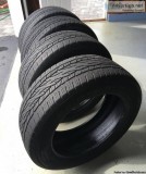 Four (used) CONTINENTAL 275-55 R20 TIRES