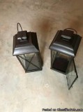 Two Bronze Lanterns