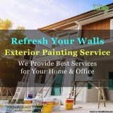 Exterior wall painting services in Bangalore