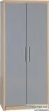 Buy Seville 2 Door Wardrobe Grey At Affordable Price