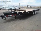 Deck Over Tilt Bed Trailers PJ Tiltbed Trailer T8222