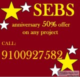 HURRY up now sebs providing 50% offer on any project