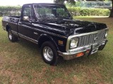 1972 Chevrolet C-10 Cheyenne Fleetside Pickup Truck Factory Air