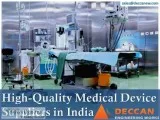 High-Quality Medical Device Suppliers in India