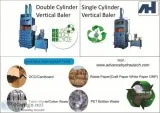 Vertical Baler Machine for Waste processing