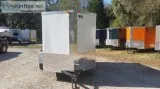 5 x 8 Enclosed TrailerRamp door