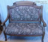 Settee Armchair and Rocker set