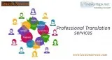 Professional translation services