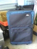 Large black suitcase