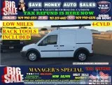 2013 Ford Transit Connect XL with Side and Rear Door Glass