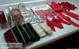 ASSORTED HOLIDAY CHRISTMAS CRAFTING SUPPLIES