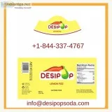 Desi Pop Lemon Fizz Drink