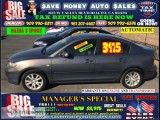 2008 Mazda MAZDA3 i Sport 4-Door