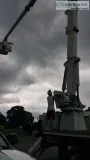 100 foot boom bucket truck