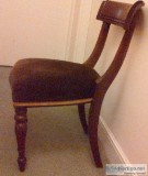 Pair of George IVth chairs (antique)