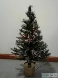 FIBER OPTIC DESK TABLE TOP CHRISTMAS TREE