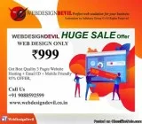 Offer Rs 999 Is Leading Cheap Website Design Company In India