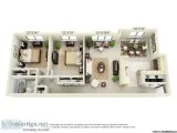 Sublet 2BR1Ba 950Sqft available from April 1st