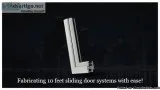 uPVC sliding door system