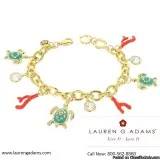 Buy Fashionable Sea-life Charm Bracelet - Lauren G Adams