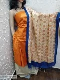 elegant new prints in khadi cotton suits available
