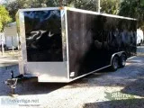 8.5 x 20 Black Enclosed Car Hauler WV-nose - 11034