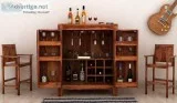 Exclusive collection of bar cabinets in Chennai at WoodenStreet