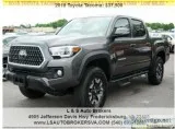 2018 TOYOTA TACOMA TRD OFF ROAD4X4NAVIGATIO NLOW MILES
