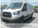 2016 FORD TRANSIT CARGO 150LOW ROOFCARGO VAN