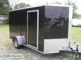 7x12 Enclosed Trailer wRamp and Side Door