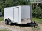 Dual Axle 7x12 Enclosed Trailer