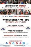 FREE Whitehorse Job Fair - May 30th 2019