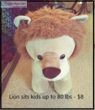 Variety of kids stuff from toddle pool to lion to games