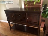 Buffet table and TV stand