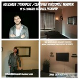 HANDSOME FIT MALE MASSAGE THERAPIST