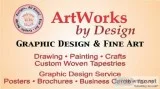 Business cards including graphic design