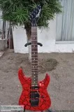 Charvel Charvette Red Crackle Model 170 1989