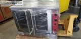 CPG Single Deck Full Size Natural Gas Convection Oven with Legs