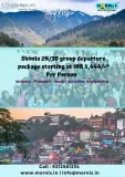 Best Shimla Group Departure Package