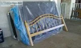 Headboard and mattresses