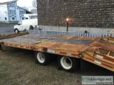 2004 Interstate Air brake19 foot deck trailer