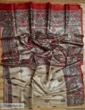 elegant Pure tussar gicha screen print sarees available