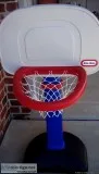 Little Tikes basketball hoop.