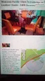 Monsoon Pacific Glass Top Table and chairs