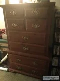 Tall bedroom dresser  estate sale