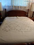 Beautiful quilt and shams estate sale