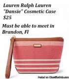 LAUREN Ralph Lauren &quotDansie" Cosmetic Case