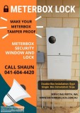 Electrical Meterbox Viewing Window and Locks in Perth